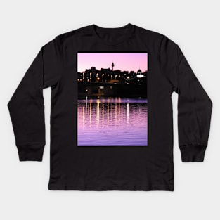 Sunrise at Iron Cove Kids Long Sleeve T-Shirt